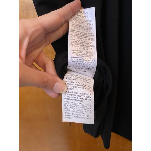 Gucci Avant Garde Midi Sheath Dress 90s Minimalist Bodycon Knot Jersey Y2K Sz S - Picture 12 of 15